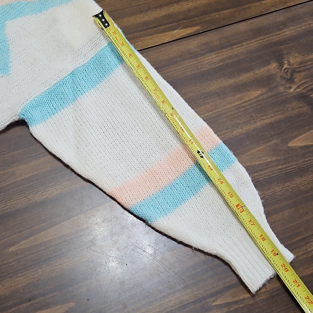 Vintage 80s Andene Pastel Sweater - Picture 5 of 12